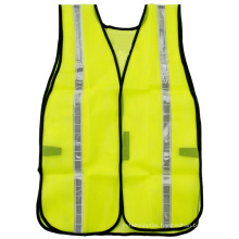 High Visibility Safety Vest with Velcro Closure and 1" Reflective Tape